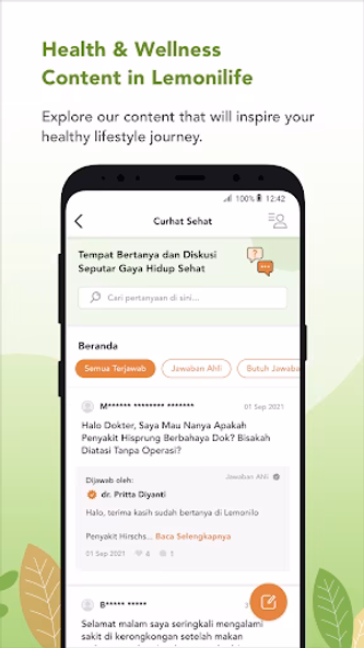 Lemonilo #SetiapLangkahBerarti Screenshot 1 - AppWisp.com Lemonilo #SetiapLangkahBerarti Screenshot 1 - AppWisp.com