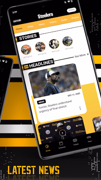 Pittsburgh Steelers Screenshot 2 - AppWisp.com Pittsburgh Steelers Screenshot 2 - AppWisp.com