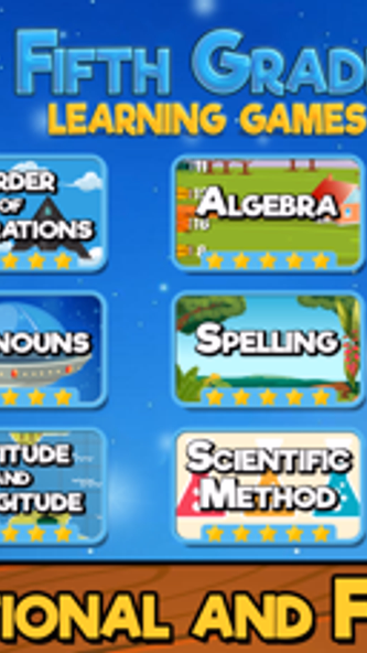 Fifth Grade Learning Games Screenshot 1 - AppWisp.com Fifth Grade Learning Games Screenshot 1 - AppWisp.com