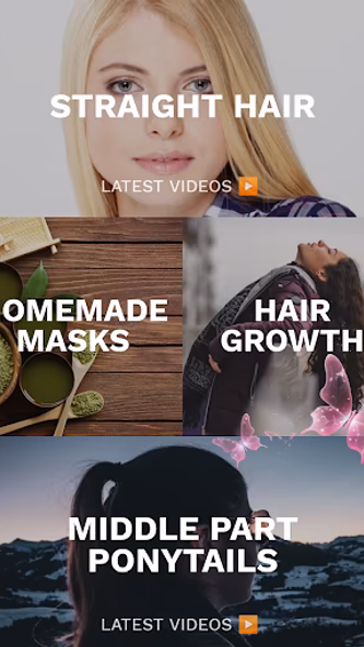 Haircare app for women Screenshot 3 - AppWisp.com Haircare app for women Screenshot 3 - AppWisp.com