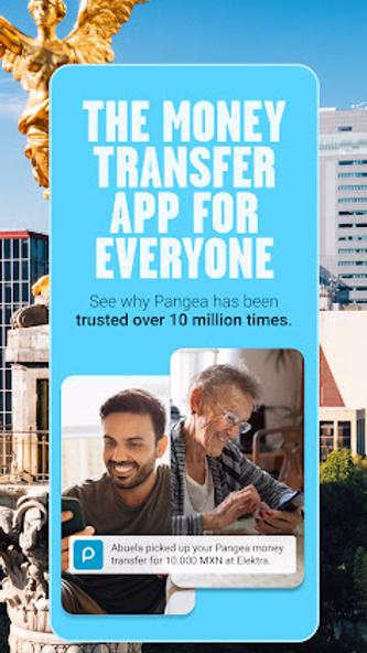 Pangea: Transfer & Send Money Screenshot 1 - AppWisp.com Pangea: Transfer & Send Money Screenshot 1 - AppWisp.com