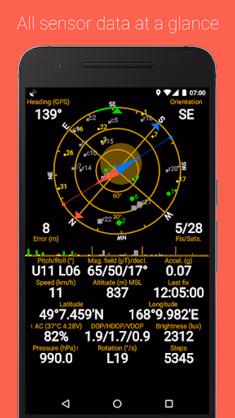 GPS Status & Toolbox Screenshot 1 - AppWisp.com GPS Status & Toolbox Screenshot 1 - AppWisp.com