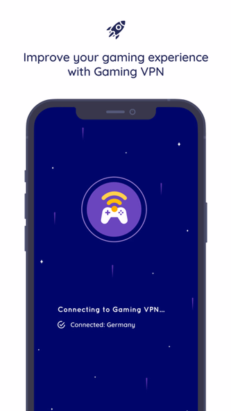 Gaming VPN : Ping & Bandwidth Screenshot 1 - AppWisp.com Gaming VPN : Ping & Bandwidth Screenshot 1 - AppWisp.com