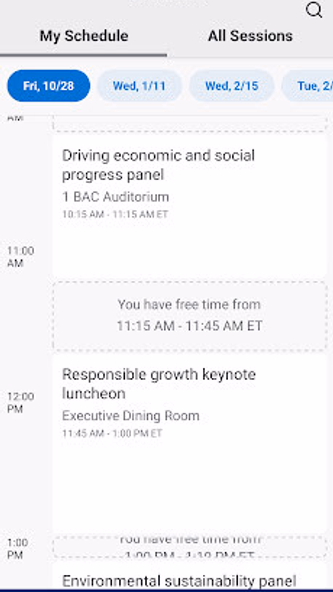 Bank of America Events Screenshot 3 - AppWisp.com Bank of America Events Screenshot 3 - AppWisp.com