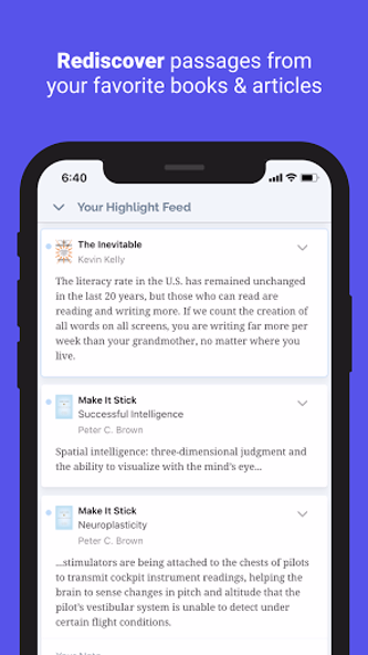 Readwise Screenshot 1 - AppWisp.com Readwise Screenshot 1 - AppWisp.com