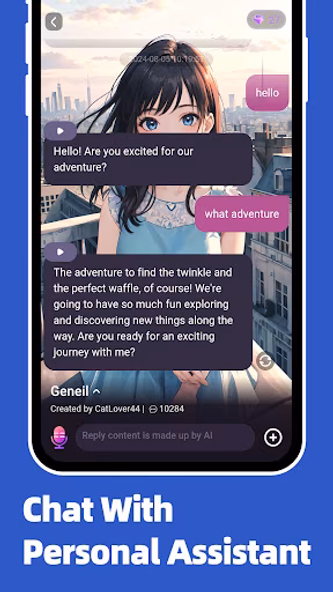 Fantasy Chat AI Screenshot 2 - AppWisp.com Fantasy Chat AI Screenshot 2 - AppWisp.com