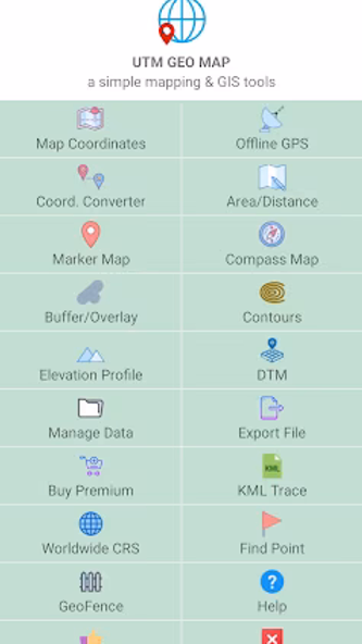 UTM Geo Map Screenshot 1 - AppWisp.com UTM Geo Map Screenshot 1 - AppWisp.com