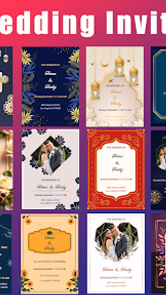 Wedding Invitation Card Screenshot 1 - AppWisp.com Wedding Invitation Card Screenshot 1 - AppWisp.com