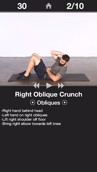 Daily Ab Workout - Abs Trainer Screenshot 2 - AppWisp.com Daily Ab Workout - Abs Trainer Screenshot 2 - AppWisp.com