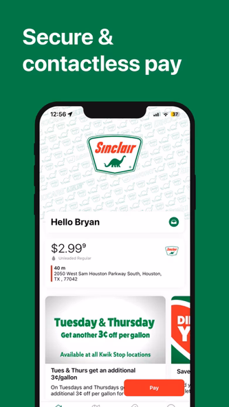 DINOPAY - Sinclair Oil Screenshot 3 - AppWisp.com DINOPAY - Sinclair Oil Screenshot 3 - AppWisp.com