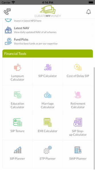 CURATEMYMONEY Screenshot 3 - AppWisp.com CURATEMYMONEY Screenshot 3 - AppWisp.com