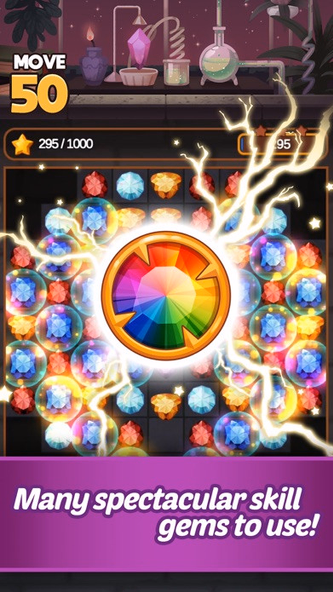 Jewel Alchemist : Match 3 Screenshot 2 - AppWisp.com Jewel Alchemist : Match 3 Screenshot 2 - AppWisp.com