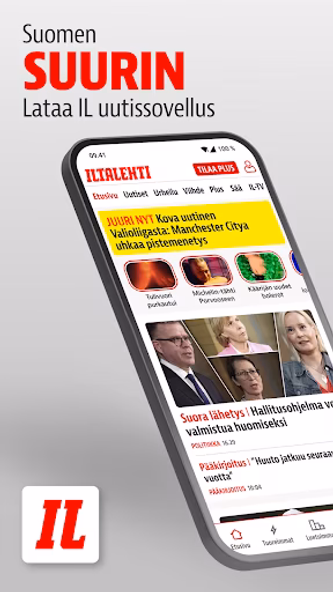 Iltalehti Screenshot 1 - AppWisp.com Iltalehti Screenshot 1 - AppWisp.com
