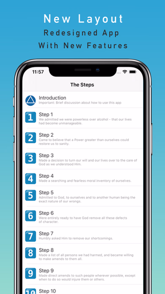 12 Steps Guide Screenshot 1 - AppWisp.com 12 Steps Guide Screenshot 1 - AppWisp.com