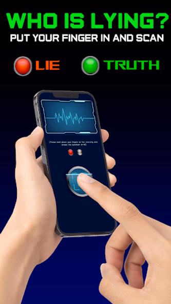 Lie Detector Test : Prank App Screenshot 2 - AppWisp.com Lie Detector Test : Prank App Screenshot 2 - AppWisp.com