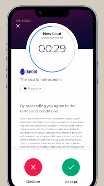 Bluebird Leads Screenshot 1 - AppWisp.com