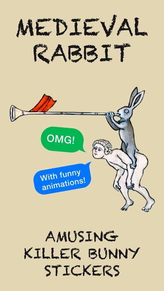 Medieval Rabbit Stickers Screenshot 1 - AppWisp.com Medieval Rabbit Stickers Screenshot 1 - AppWisp.com