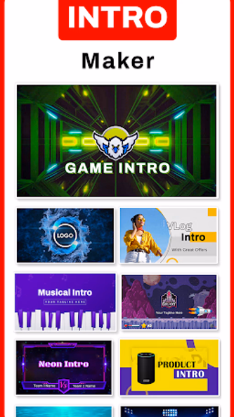 Intro Maker, Outro Maker Screenshot 1 - AppWisp.com Intro Maker, Outro Maker Screenshot 1 - AppWisp.com