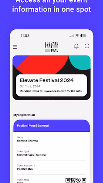 Elevate Festival Screenshot 1 - AppWisp.com Elevate Festival Screenshot 1 - AppWisp.com