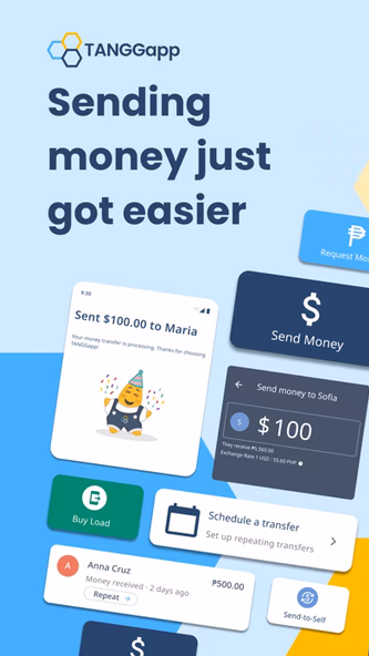 TANGGapp: Money Transfers Screenshot 1 - AppWisp.com TANGGapp: Money Transfers Screenshot 1 - AppWisp.com