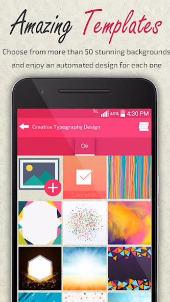 Creative Typography Design Screenshot 2 - AppWisp.com Creative Typography Design Screenshot 2 - AppWisp.com
