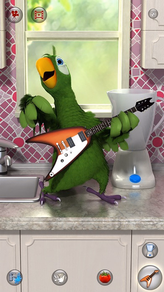 Talking Pierre the Parrot Screenshot 1 - AppWisp.com Talking Pierre the Parrot Screenshot 1 - AppWisp.com