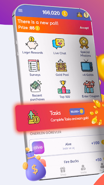 Gift Center - Earn Money &Gift Screenshot 1 - AppWisp.com Gift Center - Earn Money &Gift Screenshot 1 - AppWisp.com