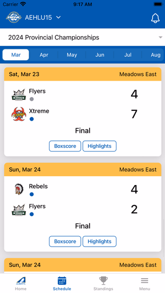 Hockey Alberta Screenshot 2 - AppWisp.com Hockey Alberta Screenshot 2 - AppWisp.com