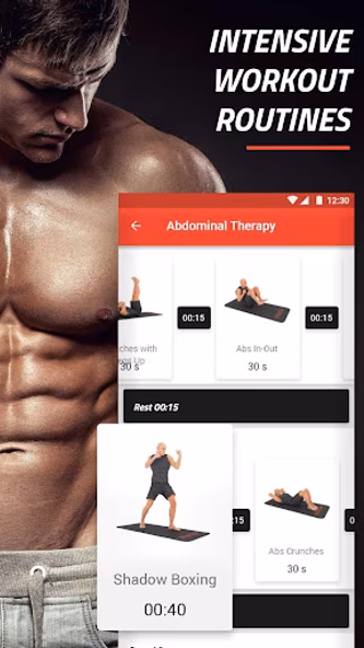 6 Pack in 30 Days Ab Workouts Screenshot 1 - AppWisp.com 6 Pack in 30 Days Ab Workouts Screenshot 1 - AppWisp.com