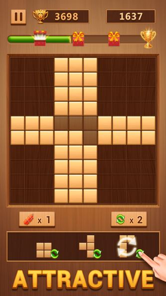 Wood Puzzle Game Screenshot 1 - AppWisp.com Wood Puzzle Game Screenshot 1 - AppWisp.com