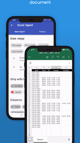 Timesheet: Work Hours Tracker Screenshot 4 - AppWisp.com Timesheet: Work Hours Tracker Screenshot 4 - AppWisp.com