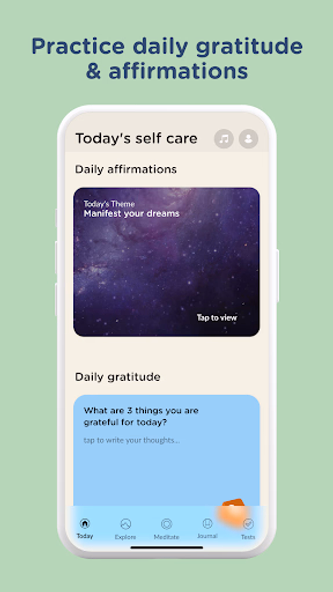 Evolve: Self-Care & Meditation Screenshot 4 - AppWisp.com Evolve: Self-Care & Meditation Screenshot 4 - AppWisp.com