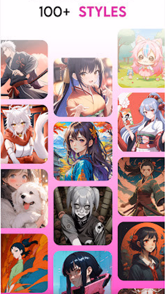 AI Anime Art : Animagic Screenshot 4 - AppWisp.com AI Anime Art : Animagic Screenshot 4 - AppWisp.com