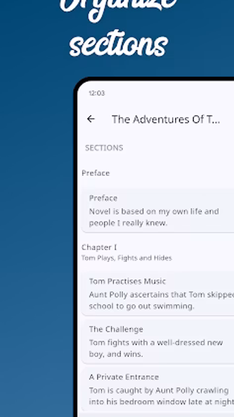 Novelist - Write novels Screenshot 4 - AppWisp.com Novelist - Write novels Screenshot 4 - AppWisp.com