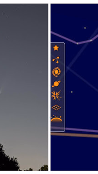 Sky Map Screenshot 1 - AppWisp.com Sky Map Screenshot 1 - AppWisp.com