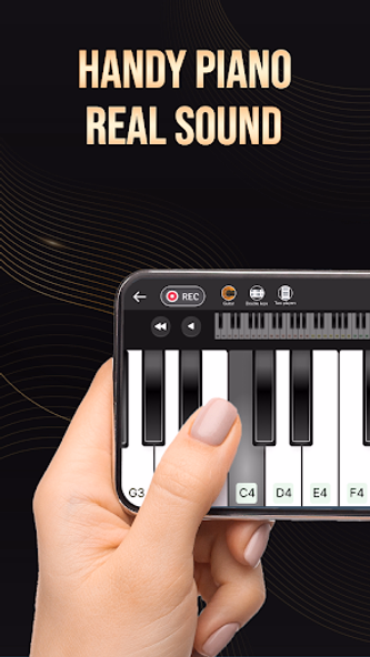Learn Piano - Real Keyboard Screenshot 1 - AppWisp.com Learn Piano - Real Keyboard Screenshot 1 - AppWisp.com