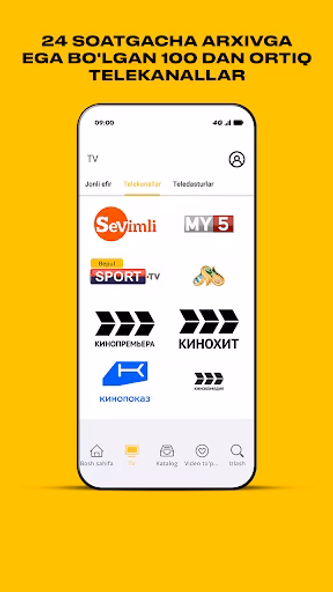 Beeline TV Uzbekistan Screenshot 2 - AppWisp.com Beeline TV Uzbekistan Screenshot 2 - AppWisp.com