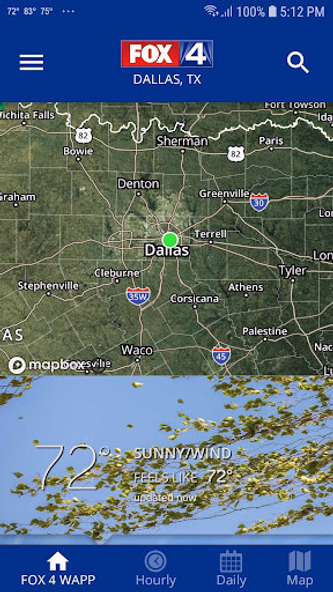 FOX 4 Dallas-Fort Worth: Weath Screenshot 2 - AppWisp.com FOX 4 Dallas-Fort Worth: Weath Screenshot 2 - AppWisp.com