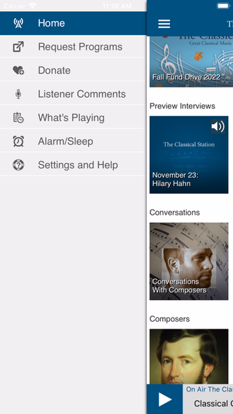 The Classical Station Screenshot 4 - AppWisp.com The Classical Station Screenshot 4 - AppWisp.com