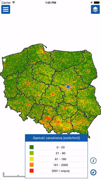 Portal Geostatystyczny Screenshot 1 - AppWisp.com Portal Geostatystyczny Screenshot 1 - AppWisp.com