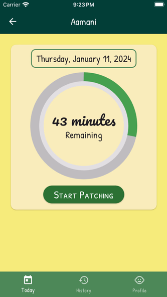 Patch Me: Eye Patch Tracking Screenshot 2 - AppWisp.com Patch Me: Eye Patch Tracking Screenshot 2 - AppWisp.com