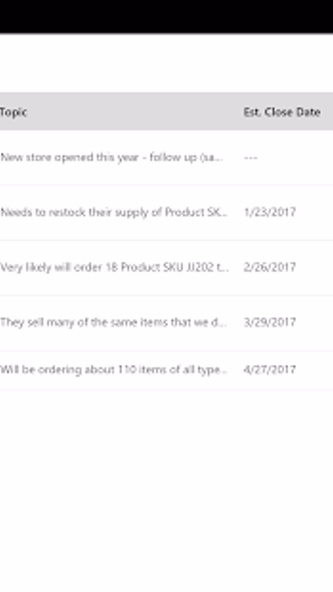 Dynamics 365 for Tablets Screenshot 2 - AppWisp.com Dynamics 365 for Tablets Screenshot 2 - AppWisp.com
