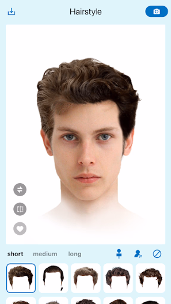 AI Hairstyle Try On・Wigs・Bangs Screenshot 3 - AppWisp.com AI Hairstyle Try On・Wigs・Bangs Screenshot 3 - AppWisp.com