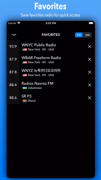 Radio App - Simple Radio Tuner Screenshot 3 - AppWisp.com Radio App - Simple Radio Tuner Screenshot 3 - AppWisp.com