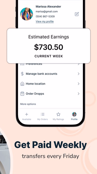 washr: Do Laundry, Make Money Screenshot 2 - AppWisp.com
