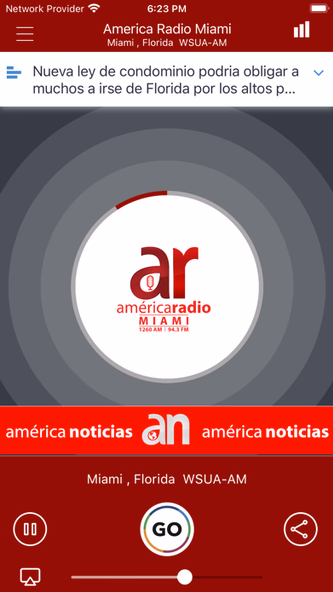 America Radio Miami Screenshot 1 - AppWisp.com America Radio Miami Screenshot 1 - AppWisp.com