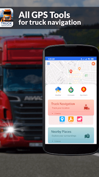 Truck Gps Navigation Screenshot 2 - AppWisp.com Truck Gps Navigation Screenshot 2 - AppWisp.com