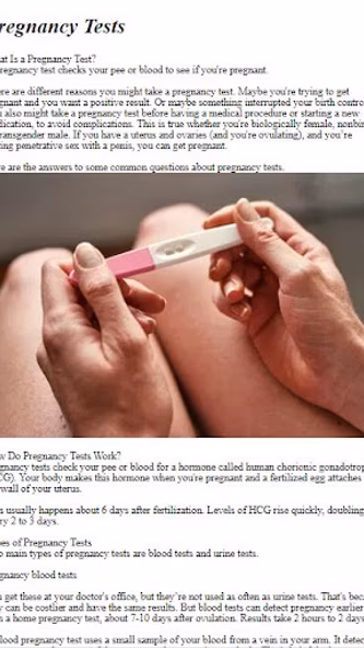 Pregnancy Tests Tutorial Screenshot 1 - AppWisp.com Pregnancy Tests Tutorial Screenshot 1 - AppWisp.com