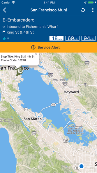 NextBus-Official Screenshot 4 - AppWisp.com NextBus-Official Screenshot 4 - AppWisp.com