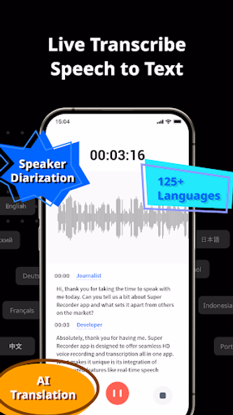 Voice Recorder Audio Sound MP3 Screenshot 2 - AppWisp.com Voice Recorder Audio Sound MP3 Screenshot 2 - AppWisp.com